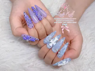 セミロング Linanail Nambaのマツエク・マツパデザイン