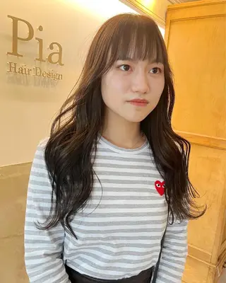 ロング カラー 松尾太樹 【pia】福岡美容室のヘアスタイル