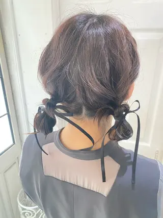 ヘアアレンジ uros.中目黒 moekaのヘアスタイル