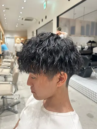 パーマ メンズ 🐲ツイスパ🐲 フェード/龍のヘアスタイル