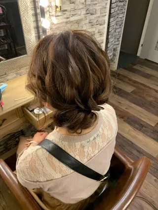 ヘアアレンジ hair make Lucciのヘアスタイル