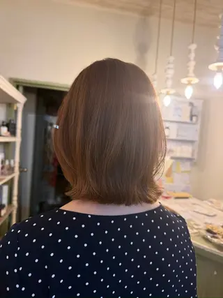 ミディアム Rico ┆ 縮毛矯正モデル募集のヘアスタイル