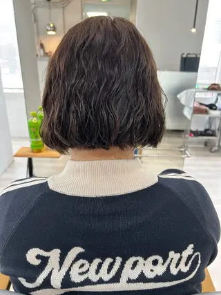 パーマ 梶田 伸篤のヘアスタイル