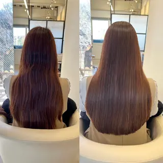 ロング 髪質改善専門店ar 南森町店のヘアスタイル