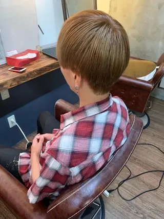 ショート ✨上村 潤平✨メンズヘア✨のヘアスタイル