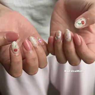 ミディアム 本町ネイルNail UsaMimiのネイルデザイン