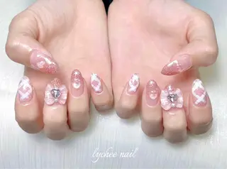 ネイル 🍒Luvia ワンホンネイルのネイルデザイン