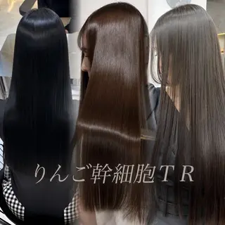 ロング 🫧似合わせ×透明感 ケアカラー清野🫧のヘアスタイル