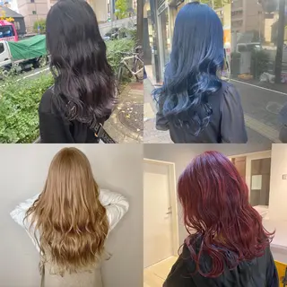 ロング カラー 色落ちまで可愛い🧚 心斎橋hikaruのヘアスタイル
