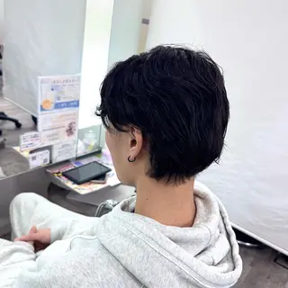 パーマ メンズ 🦖シャドウパーマ /韓国風/羽根田のヘアスタイル