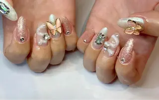ネイル Lino+ ネイル&よもぎ蒸しのネイルデザイン