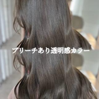 ロング カラー 🎀りな🎀透明感 カラー特化大宮のヘアスタイル