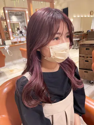 ロング 清水 ちひろ ✄トップスタイリストのヘアスタイル