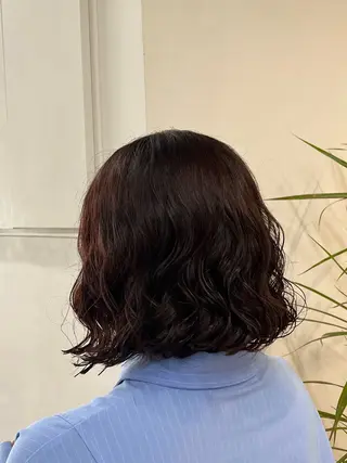 パーマ TIDEHAIR YUKINAのヘアスタイル