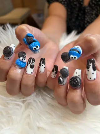 ネイル FOINAIL 🎀長さだし🎀のネイルデザイン
