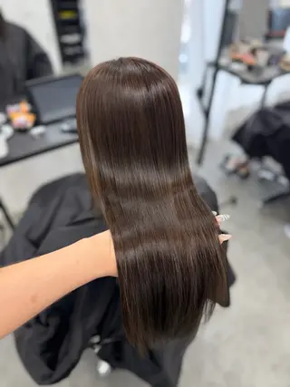 ロング カリン🎀 艶カラー/レイヤーのヘアスタイル