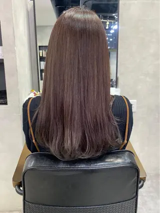 ロング カラー ヘアアレンジ FAAM Tsuneのヘアスタイル