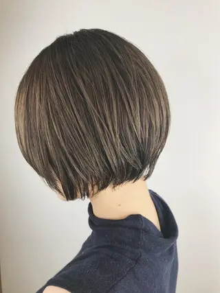 ショート 🦋山出莉花 /ぱつっとボブ🦋のヘアスタイル