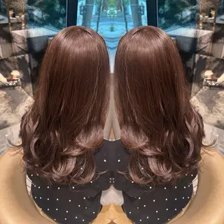 セミロング もえな 💋👼🏻のヘアスタイル