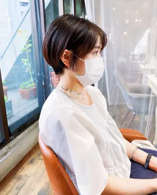 ショート ヒラヤマ ユウスケのヘアスタイル