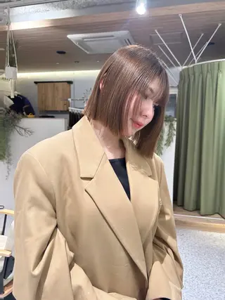 ミディアム hair&eye🎀 /momoKaのヘアスタイル