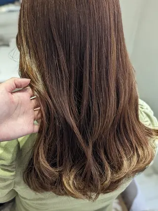 ロング 🏹MIYU¦抜け感 ×柔らかカラーのヘアスタイル
