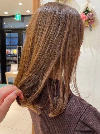 ロング カラー PooL ♥ かたやま ひなこのヘアスタイル
