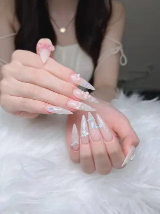 ネイル Sora  Nail 長さ出し専門店のネイルデザイン