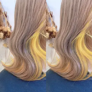 カラー 渋谷:インナーカラー ／🍒エリカ🍒のヘアスタイル