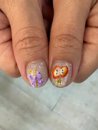 ネイル 爪の絵描き屋 ミテネイルのネイルデザイン