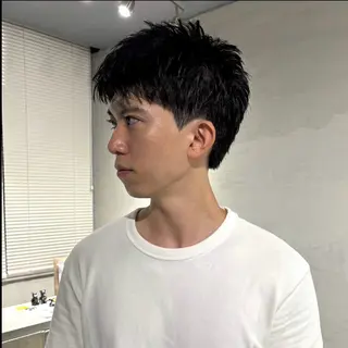 ショート 平出天翔/ 久屋大通/パーマのヘアスタイル