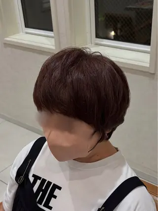 ショート ⭐️うる艶カラー 募集 まゆ⭐️のヘアスタイル