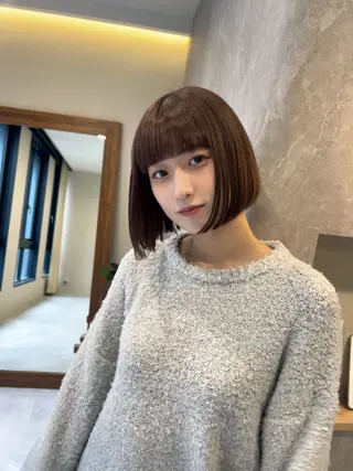 ミディアム 🫧ツヤ髪個室美容室 安食茉莉🫧のヘアスタイル
