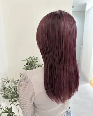 ロング カラー 白澤 流輝のヘアスタイル