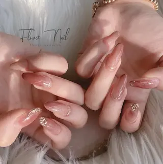 パーマ ネイル Flower nailのネイルデザイン