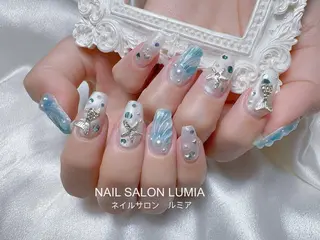 ネイル ネイルサロン ルミア Lumia 店長施術のネイルデザイン