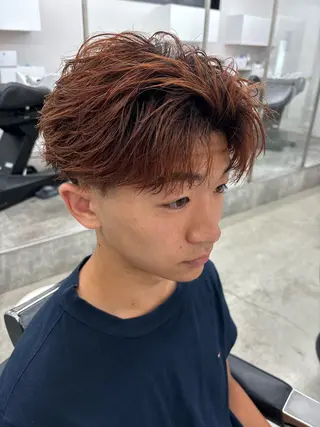カラー パーマ メンズ 土岐/メンズ専門 パーマ特化美容師🔥のヘアスタイル