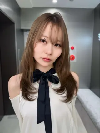 ロング レイヤー職人 横浜/似合わせ/秋山のヘアスタイル