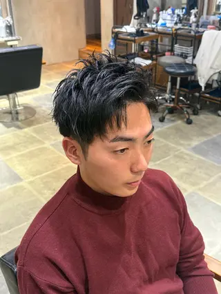 メンズ メンズカット Hikaruのヘアスタイル