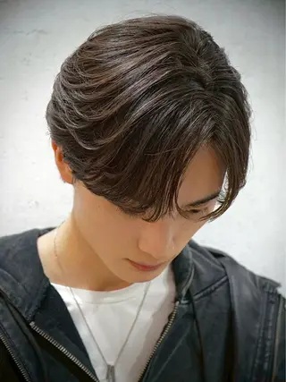 メンズ men'sカット.パ ーマHIKARI🐥のヘアスタイル