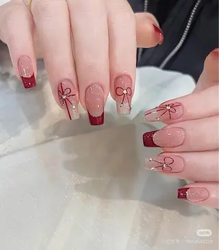 ネイル MoMoA Nail ネイル長さ出し専門店のネイルデザイン