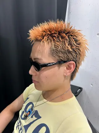 ショート メンズ 【pia】 syuuのヘアスタイル