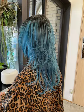 ロング カラー 城 健太郎 💎ハイトーンのヘアスタイル