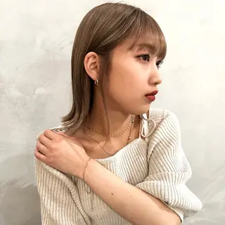 ロング カラー 💫艶ハイトーン×髪 質改善💫リュウトのヘアスタイル