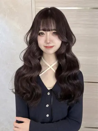 ロング カラー 🎀りな🎀透明感 カラー特化大宮のヘアスタイル