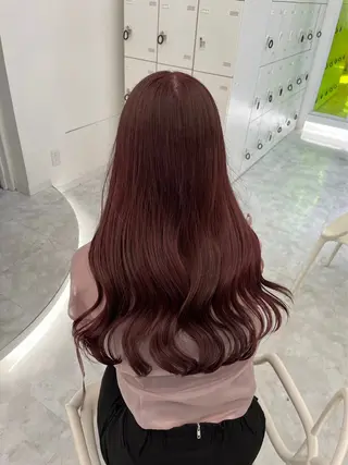 カラー 🎀ガーリー暖色モテ ヘア🎀/MAO🎀のヘアスタイル