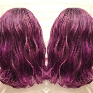 ミディアム BREK 袋井店のヘアスタイル