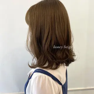 ミディアム カラー ParveMix 🤍加藤理沙のヘアスタイル