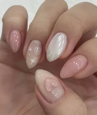 ネイル 波 なみのネイルデザイン