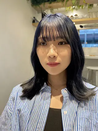ミディアム カラー 💎透明感カラー特化 💎TAISEIのヘアスタイル